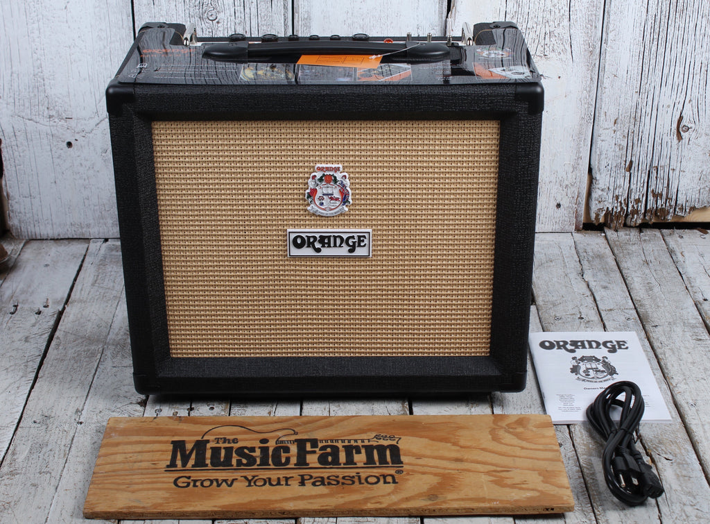 Orange ROCKER 15 Electric Guitar Amplifier Multi Watt 1 x 10 All Tube Amp Black