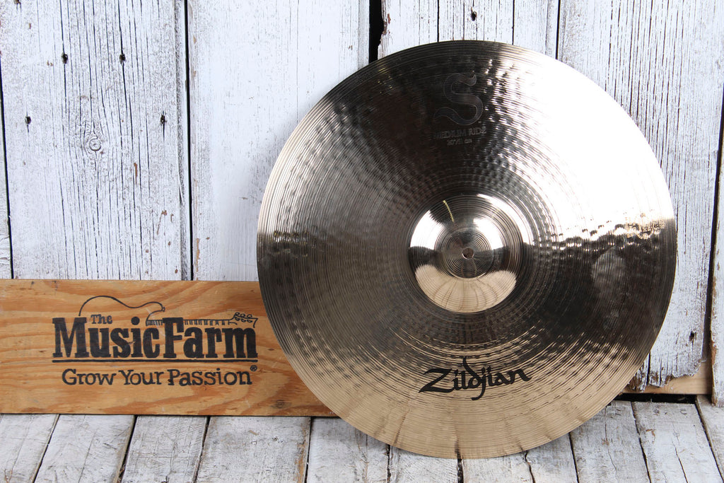 Zildjian S Family Medium Ride Drum Cymbal 20 Inch Medium Ride Cymbal S20MR