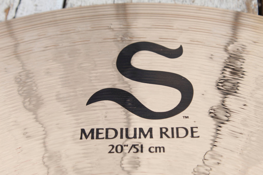 Zildjian S Family Medium Ride Drum Cymbal 20 Inch Medium Ride Cymbal S20MR