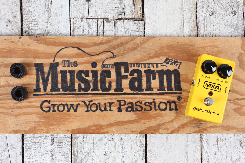 Dunlop MXR M104 Distortion+ Electric Guitar Effects Pedal Distortion Plus