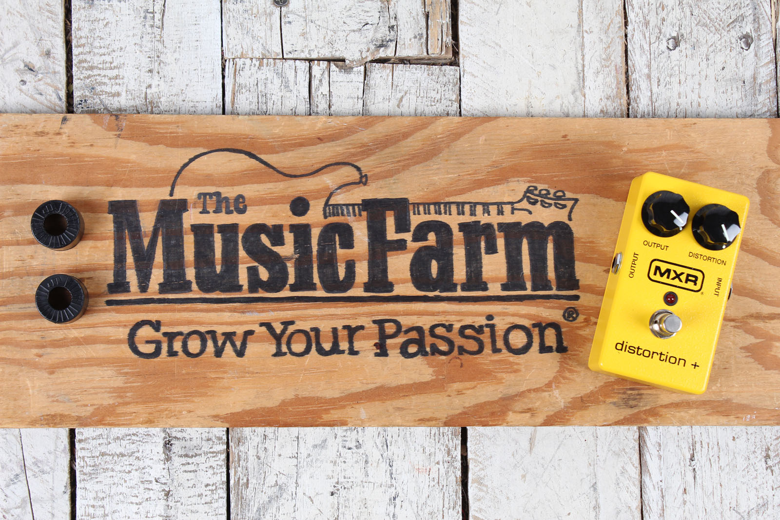 Dunlop MXR M104 Distortion+ Electric Guitar Effects Pedal Distortion Plus