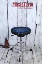 Roc N Soc NR H-B Nitro Throne Adjustable Hydraulic Hugger Seat Drum Throne Blue