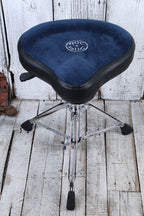 Roc N Soc NR H-B Nitro Throne Adjustable Hydraulic Hugger Seat Drum Throne Blue