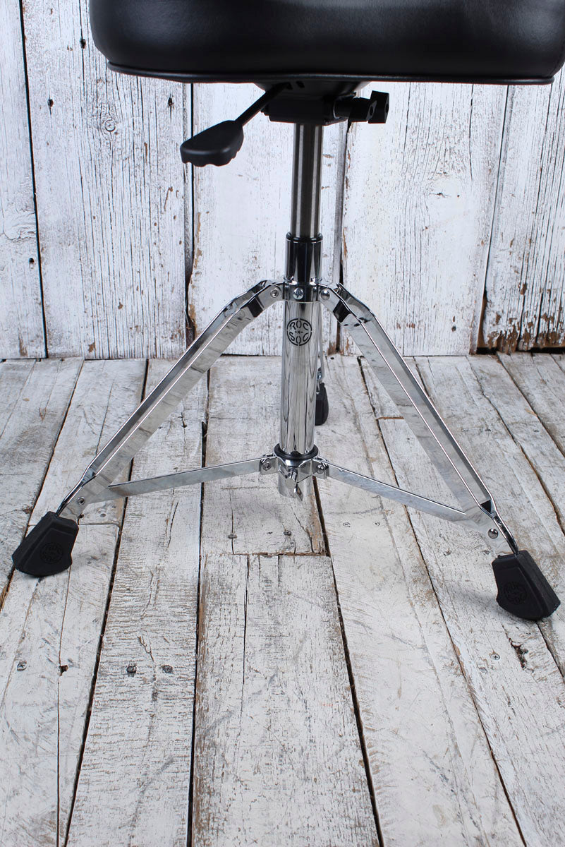 Roc N Soc NR H-B Nitro Throne Adjustable Hydraulic Hugger Seat Drum Throne Blue