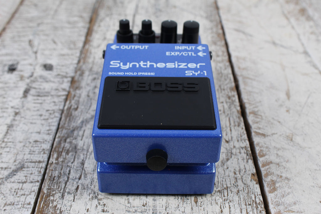 Boss SY-1 Guitar Synthesizer Pedal Electric Guitar or Bass Synth Effects Pedal
