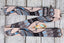 Henry Heller 2" Wide Peacock Tattoo Design Guitar Strap