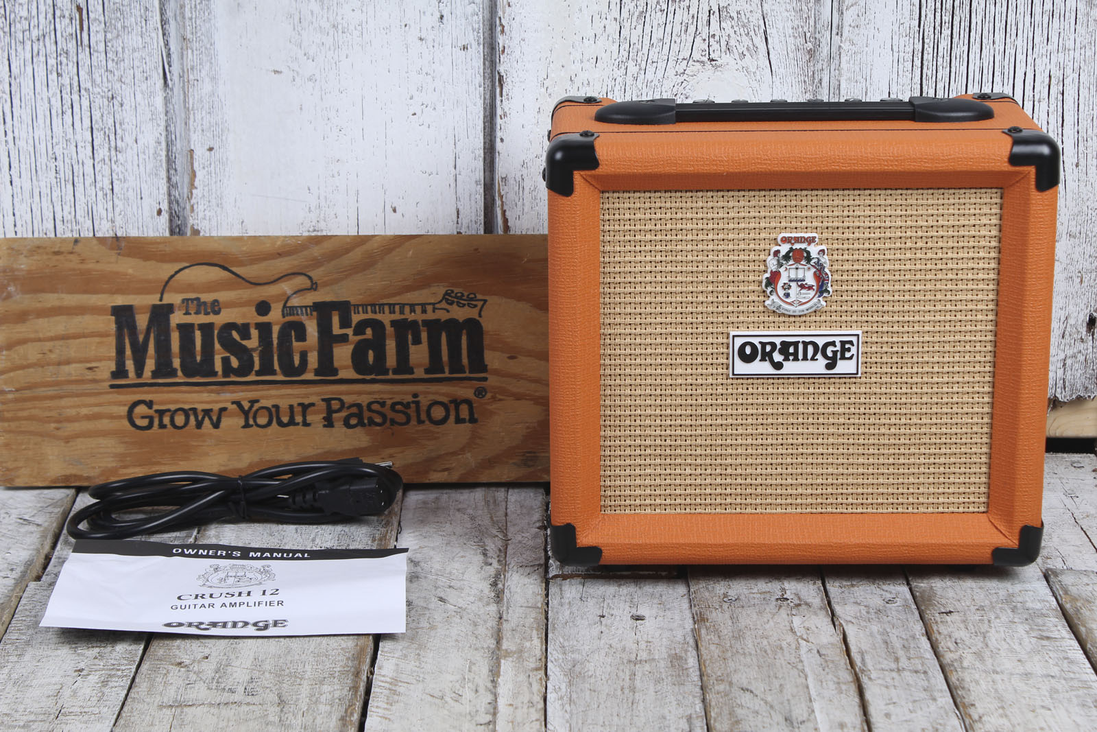 Orange CRUSH12 Electric Guitar Combo Amplifier 12 Watt 1 x 6 Solid State Amp Secondary image