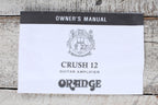 Orange CRUSH12 Electric Guitar Combo Amplifier 12 Watt 1 x 6 Solid State Amp