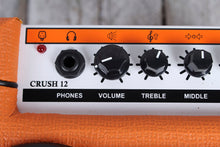 Load image into Gallery viewer, Orange CRUSH12 Electric Guitar Combo Amplifier 12 Watt 1 x 6 Solid State Amp