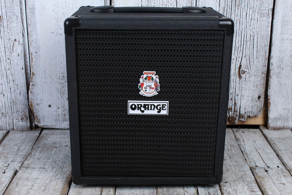Orange CRUSH BASS 25 BLACK Electric Bass Guitar Amplifier 25 Watt 1x8 Combo Amp
