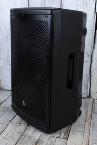 Stagg AS12B Active Speaker 12 Inch 2 Way Powered Speaker with 2 UHF Microphones and Bluetooth