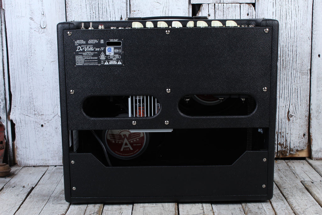 Fender Hot Rod DeVille 212 IV Electric Guitar Amplifier with Footswitch & Cover