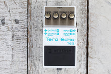 Load image into Gallery viewer, Boss TE-2 Tera Echo Reverb Pedal Electric Guitar Echo/Delay Effects Pedal