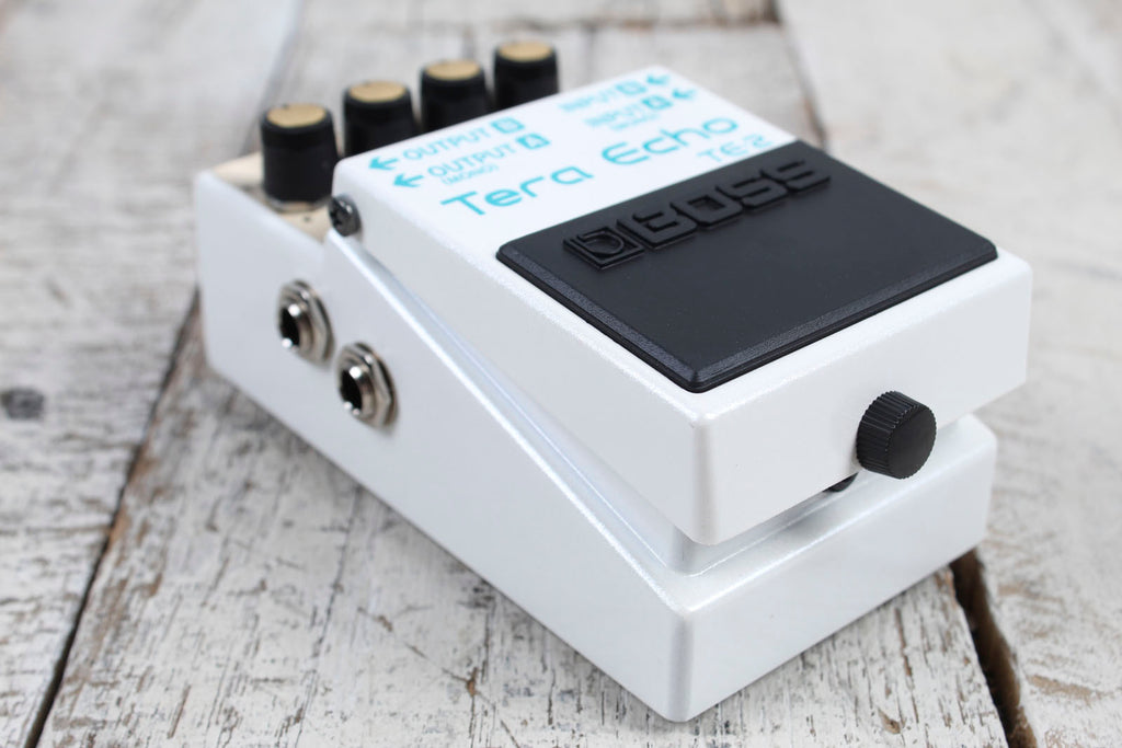 Boss TE-2 Tera Echo Reverb Pedal Electric Guitar Echo/Delay Effects Pedal