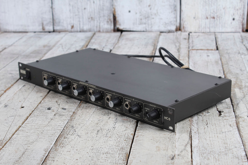 Rane HC6 Headphone Console 6 Channel Headphone Console Amplifier