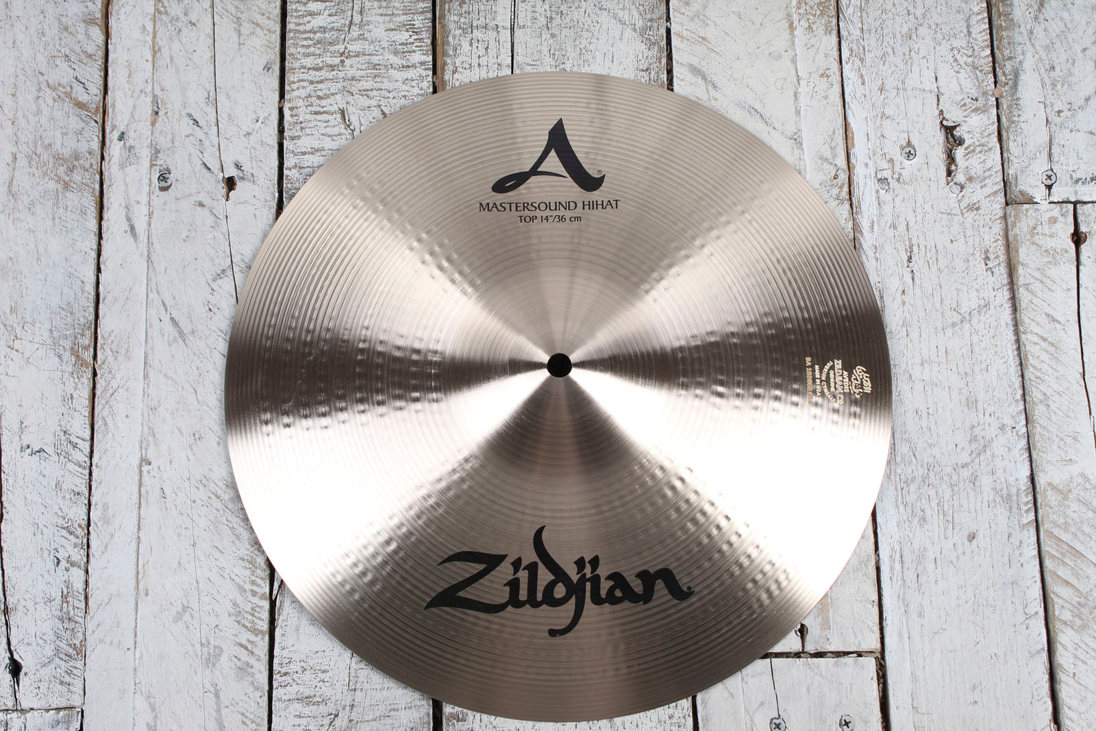 Zildjian A Zildjian Mastersound Hi Hat 14 Inch Hi Hat Bottom Drum