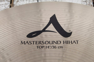 Zildjian A Zildjian Mastersound Hi Hat 14 Inch Hi Hat Bottom Drum Cymbal A0125