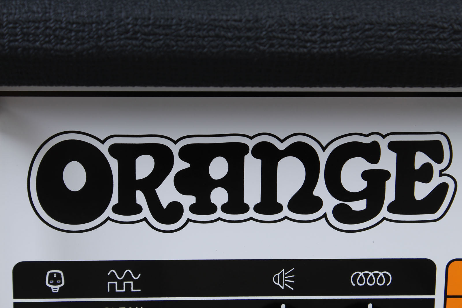 Orange Super Crush 100 Electric Guitar Amplifier Head Solid State Amp Head Black