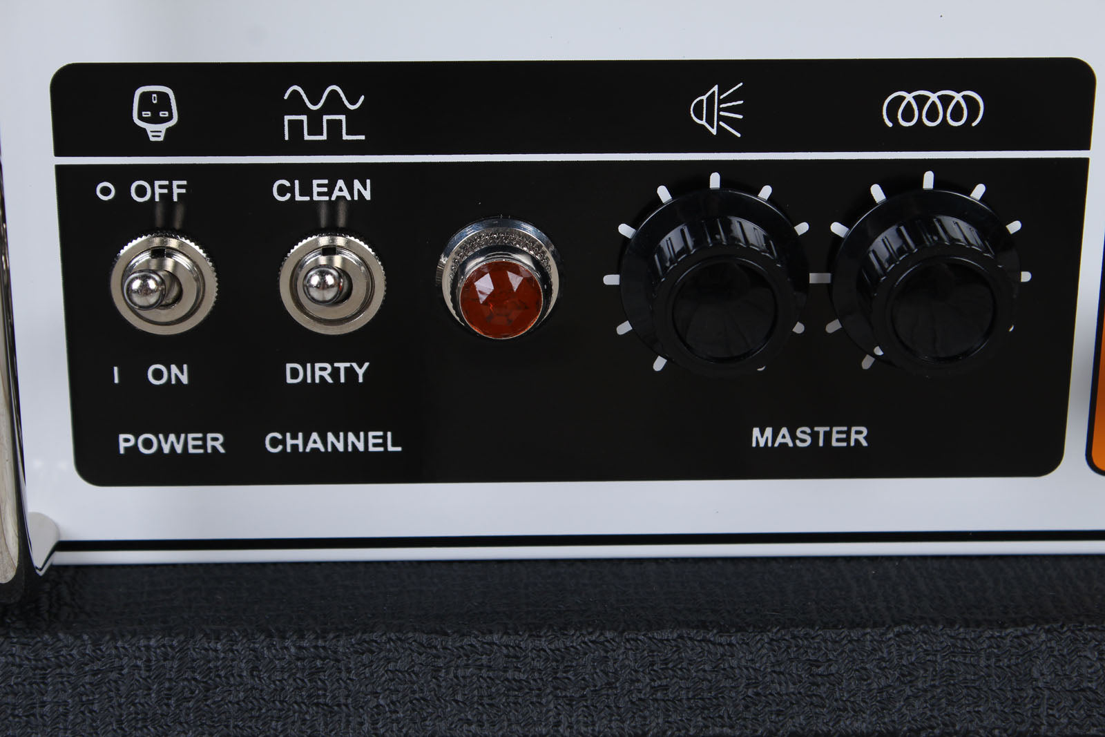 Orange Super Crush 100 Electric Guitar Amplifier Head Solid State Amp Head Black
