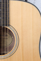 Fender CD-60S Left Hand Dreadnought Acoustic Guitar Solid Spruce Top Natural