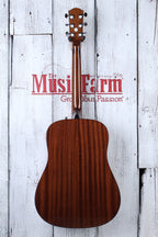 Fender CD-60S Left Hand Dreadnought Acoustic Guitar Solid Spruce Top Natural