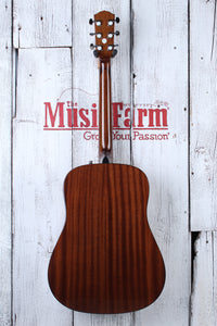Fender® CD-60S Left Hand Dreadnought Acoustic Guitar Solid Spruce Top Natural