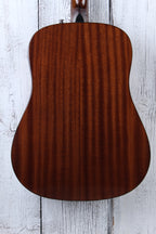 Fender CD-60S Left Hand Dreadnought Acoustic Guitar Solid Spruce Top Natural