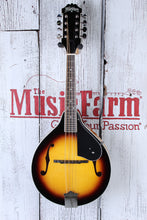 Load image into Gallery viewer, Washburn M1S Americana A Style Mandolin Solid Spruce Top Tobacco Sunburst Gloss
