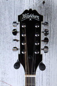 Washburn M1S Americana A Style Mandolin Solid Spruce Top Tobacco Sunburst Gloss