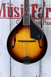 Washburn M1S Americana A Style Mandolin Solid Spruce Top Tobacco Sunburst Gloss