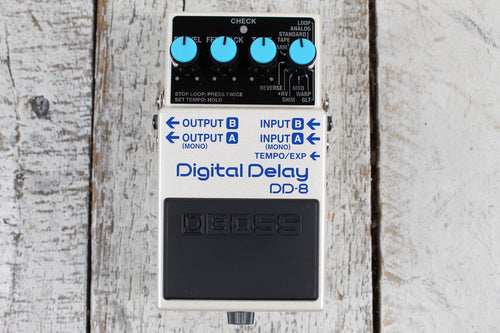 BOSS DD-8 Digital Delay Effects Pedal Electric Guitar Delay Effects Pedal