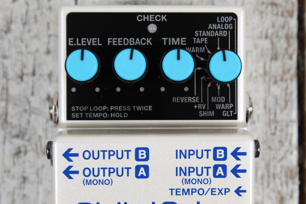 BOSS DD-8 Digital Delay Effects Pedal Electric Guitar Delay Effects Pedal