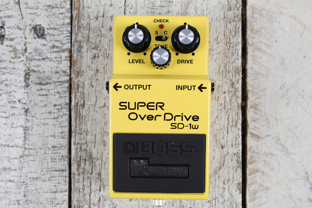 Boss SD-1W Waza Craft Super Overdrive Pedal Electric Guitar Effects Pedal