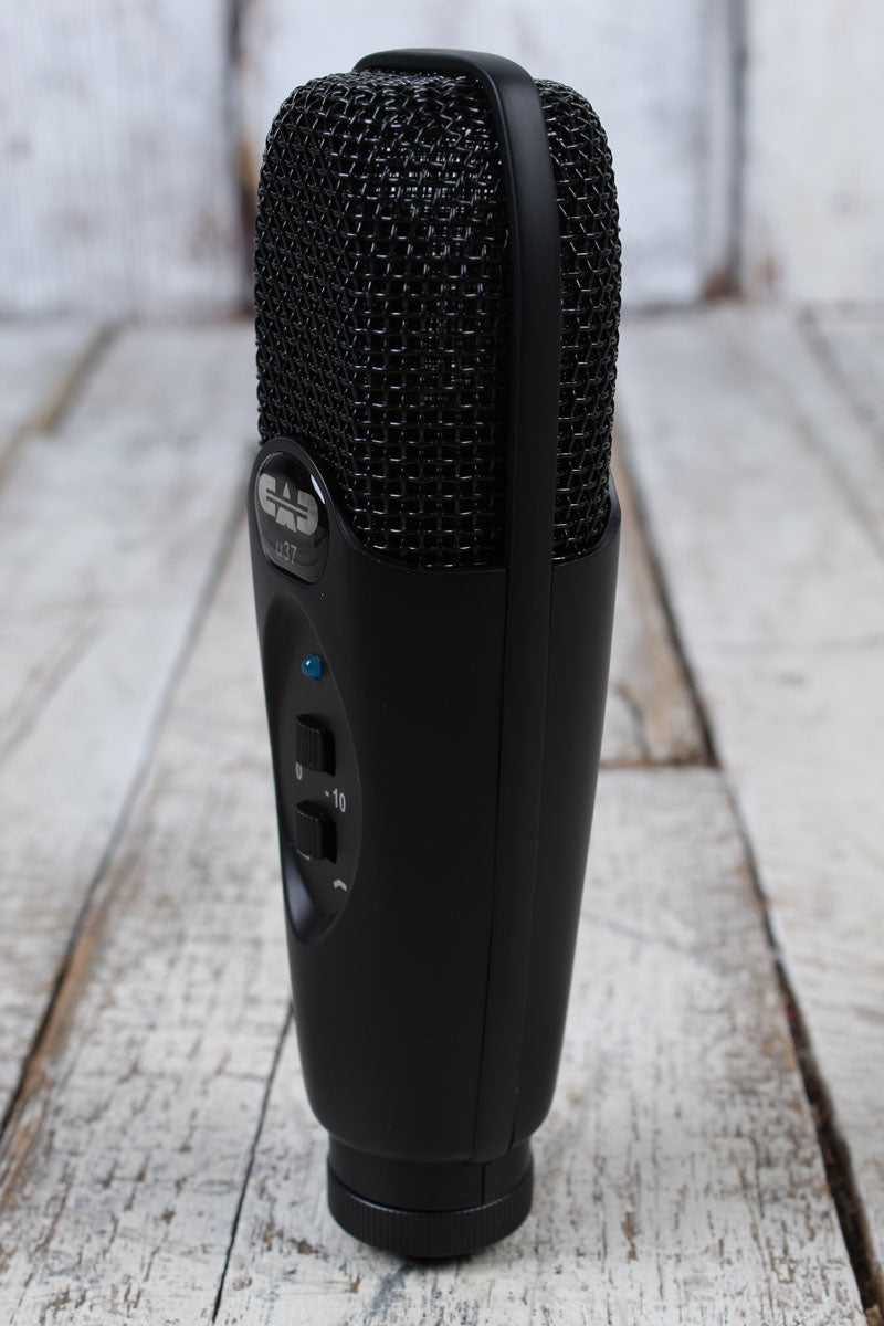 U37  CAD Audio U37 USB Large Diaphragm Cardioid Condenser Microphone with Stand and Cable