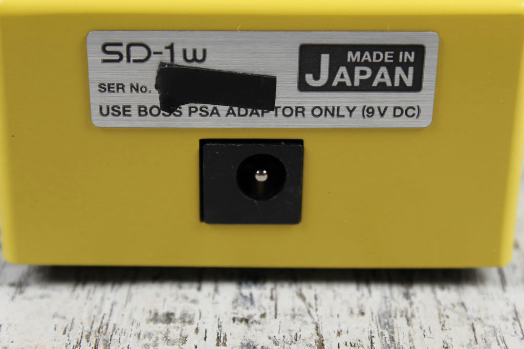 Boss SD-1W Waza Craft Super Overdrive Pedal Electric Guitar Effects Pedal