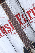 Load image into Gallery viewer, Washburn Rover 10SBK Travel Acoustic Guitar Black Matte with Gig Bag
