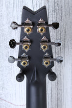 Load image into Gallery viewer, Washburn Rover 10SBK Travel Acoustic Guitar Black Matte with Gig Bag