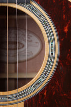 Washburn HD100SWK Heritage Series Acoustic Guitar Natural with Hardshell Case
