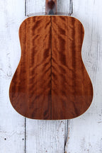 Washburn HD100SWK Heritage Series Acoustic Guitar Natural with Hardshell Case