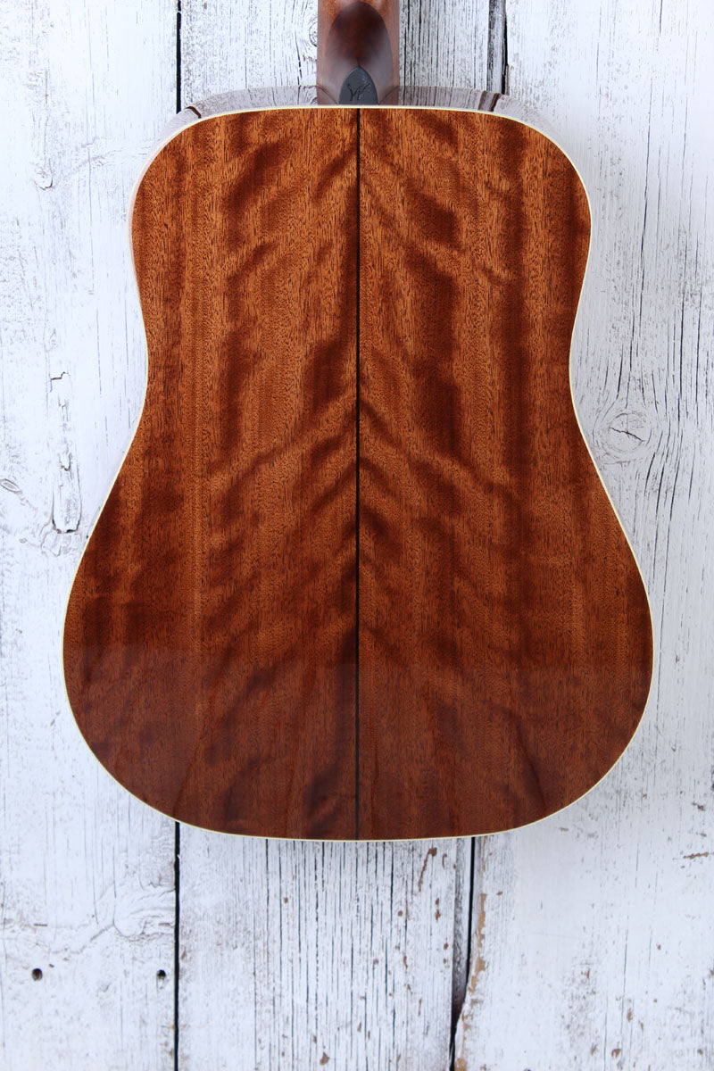 Washburn HD100SWK Heritage Series Acoustic Guitar Natural with Hardshell Case