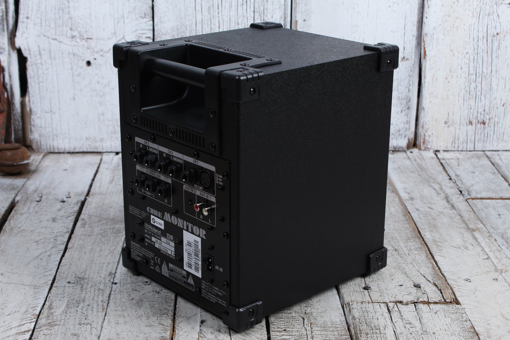 Roland CM-30 CUBE Monitor 30 Watt Multi Purpose Portable Mixing