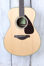 Load image into Gallery viewer, Yamaha FS830 Concert Body Acoustic Guitar Solid Spruce Top Natural Finish