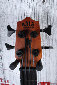 Kala Scout U Bass Acoustic Electric Bass Ukulele All Mahogany Uke with Gig Bag
