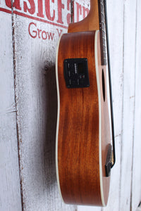 Kala Scout U Bass Acoustic Electric Bass Ukulele All Mahogany Uke with Gig Bag