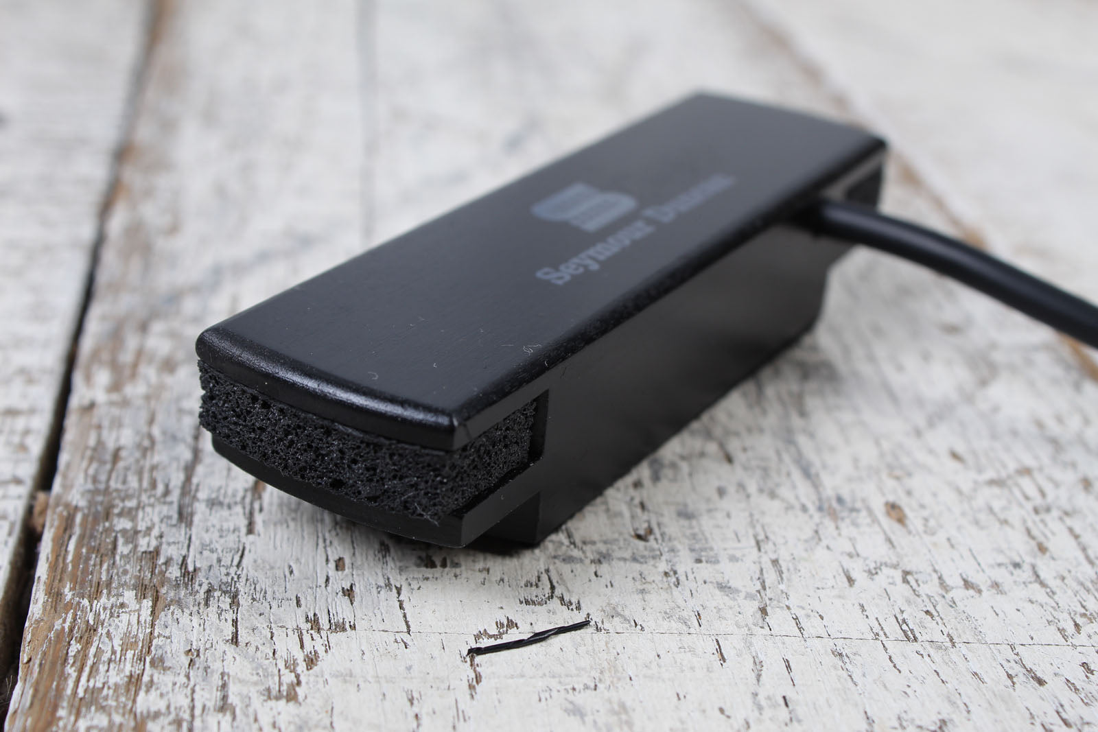 Seymour Duncan SA-3HC Woody Acoustic Guitar Soundhole Pickup w 14' Cable Black