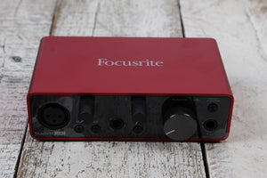 Focusrite Scarlett Solo 3rd Generation USB Audio Recording Interface w Pro Tools