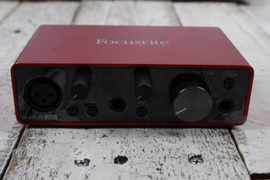 Focusrite Scarlett Solo 3rd Generation USB Audio Recording Interface w Pro Tools