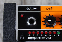 Load image into Gallery viewer, Orange Crush Mini Black Electric Guitar Amplifier 3 Watt Solid State Combo Amp