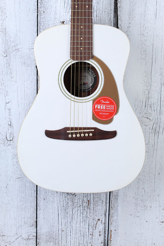 Fender® California Series Malibu Player Acoustic Electric Guitar Arctic Gold