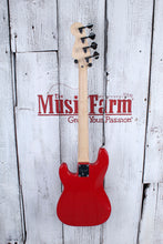 Load image into Gallery viewer, Fender® Squier Mini Precision Bass 4 String Electric P Bass Guitar Dakota Red